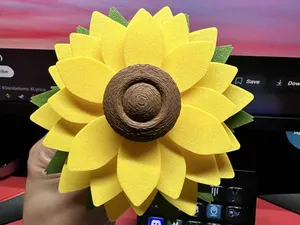 Sunflower Spiral Spinner Fidget