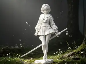 持剑少女