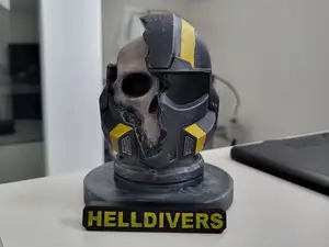 Helldivers Helmet/Skull (Display)