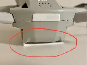 DJI Mini 3 Drone Landing Feet Protector - Back