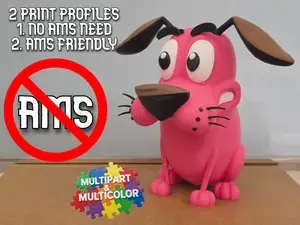Courage the Cowardly Dog / NO AMS + AMS FRIENDLY