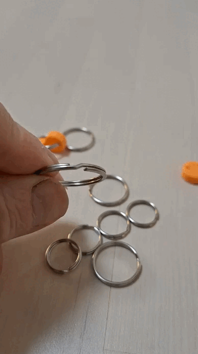 Split-Key Ring Opener