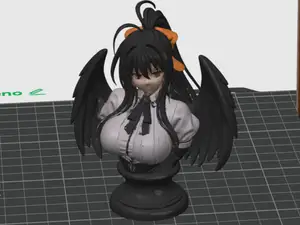 Akeno Himejima Büste aus High School DxD