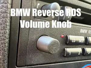 BMW Reverse RDS Volume Knob E36 E30