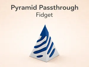 Pyramid Passthrough Fidget