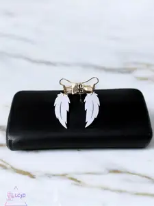 Feather earrings