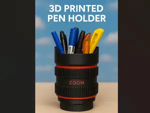 Zoom Lens Pen Organizer