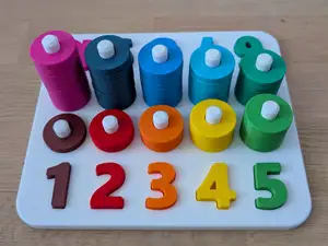 Counting toy with stacking rings