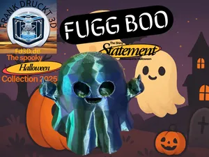 Low Poly Ghost FuggBoo