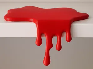 Desk Blood Dripping Halloween decor, desk decor