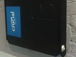 Simple wall holder for SSD or 2.5 HDD