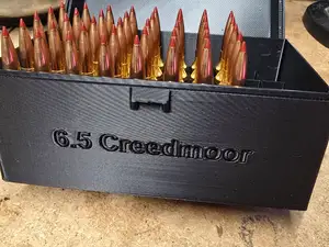 6.5 Creedmoor ammo boxe