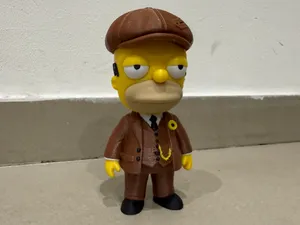 Homer Simpson Peaky blinder figure