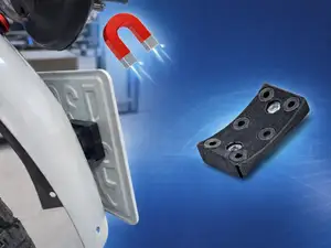 Simson S51 Magnet Kennzeichenhalterung