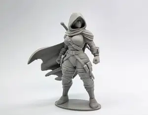 Female Hooded Assassin Figurine