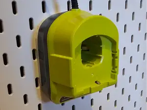 Ryobi Charger holder for IKEA Skadis