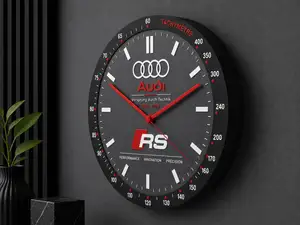 Horloge Murale Interchangeable – Édition Audi RS