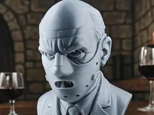 Buste Hannibal Lecter Silence des Agneaux