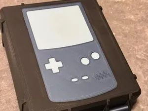 Gameboy Color case + 8 game cartridges