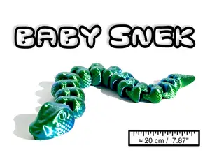 Articulated Baby-Snek (20cm)