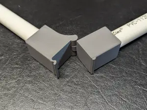 Hinged Connector For 1/2" PVC Pipe