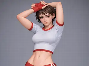 SAKURA KASUGANO (GYM OUTFIT) - STREET FIGHTER
