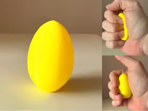 TPU Anti Stress Egg - Easter Egg - Stressball