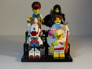 LEGOs Minifigure Display Stand
