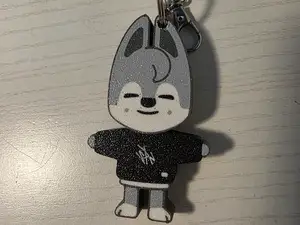 Skzoo Straykids Wolf Chan keychain