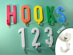 Alphabet & Numbers Hooks