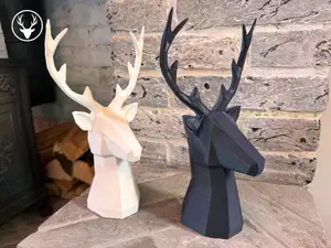 Stags Head Decor