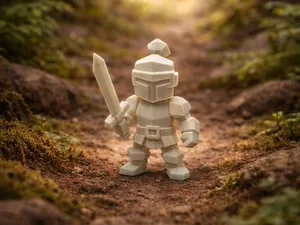 Low Poly Knight