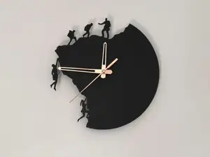 Mountain climber clock