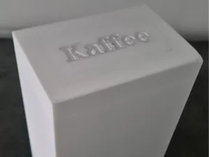 Kaffedose für 1kg Bohnentüte