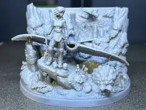 Nausicaa Valley of the Wind Diorama Studio Ghibli