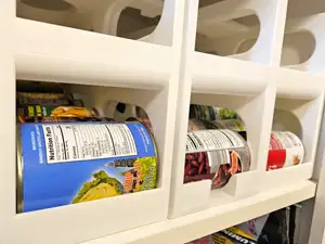 Deep Can Food Dispenser Rack - 22 Inch