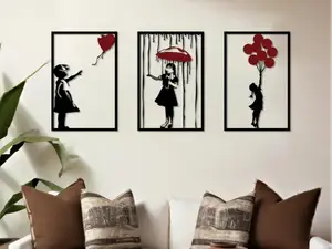 Girl Wandbild deko