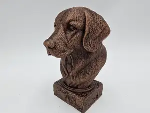 GOLDEN RETRIVER BUST
