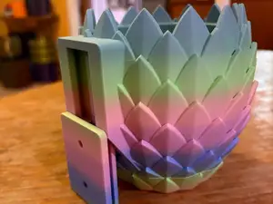 Modern wall hanging Planter built in driptray