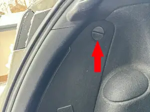 Honda Civic MK8 Trunk Jack Panel Twist Lock / Knob