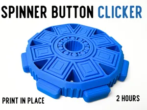 8-Button Spinner Clicker Fidget