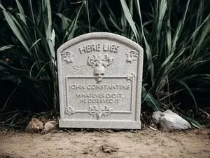 Hellblazer Gravestone – John Constantine