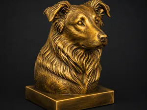 Buste Border Collie