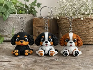 Porte-clé chien Cocker / Cavalier King charles