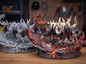 Mega Houndoom Infernal Base