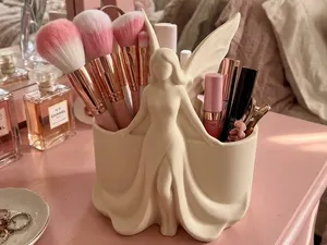 Fairy Goddess Makeup Organizer & Vanity Caddy