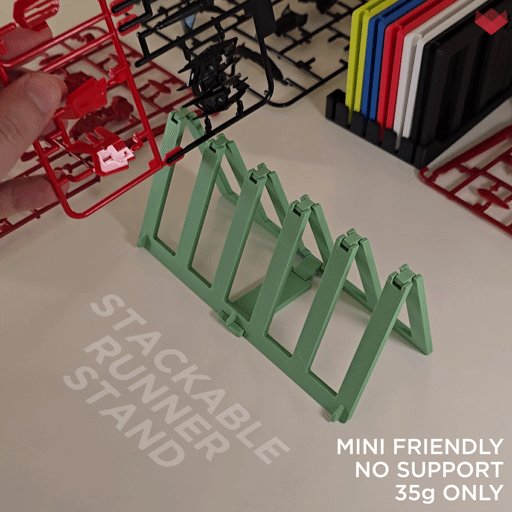 Stackable Runner Stand & Multipurpose Storage Tray