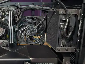 NCase M2 Grater Corsair SF1000 PSU Mount