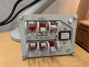 Apollo Command Module - Master Alarm Panel Section
