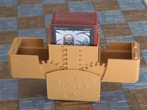 Gridfinity geared storage box